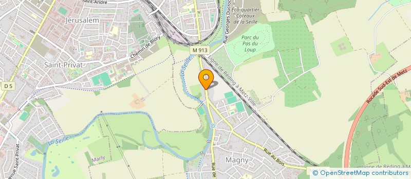 localisation de l'entreprise MONSIEUR BABA GAYE  METZ