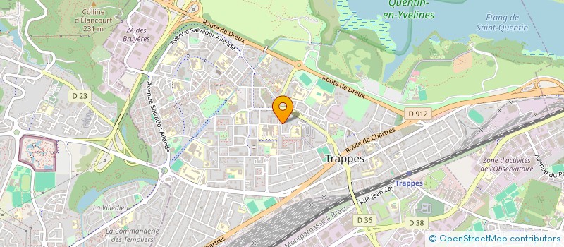 localisation de l'entreprise MONSIEUR BABA KONATE  TRAPPES