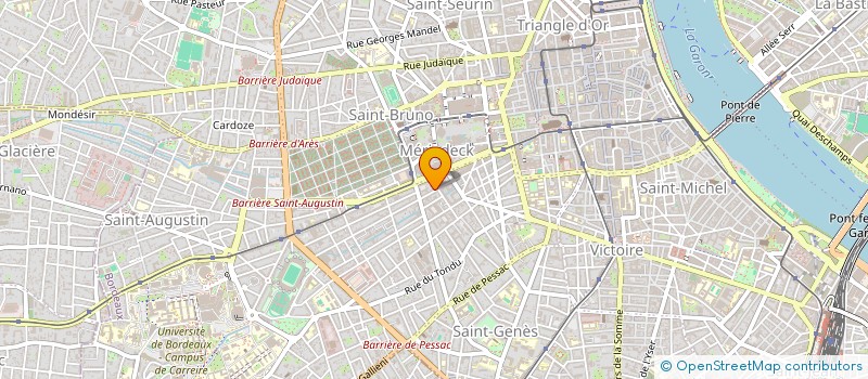 localisation de l'entreprise MONSIEUR BABA SANOGO  BORDEAUX