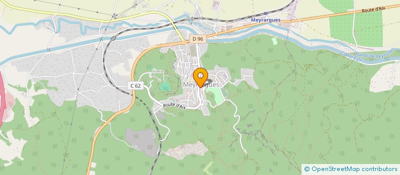 localisation de l'entreprise MONSIEUR BABACAR FALL  MEYRARGUES