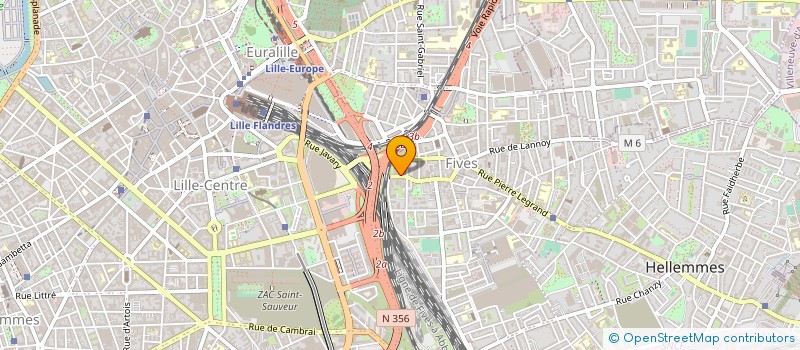 localisation de l'entreprise MONSIEUR BABACAR GUEYE à LILLE