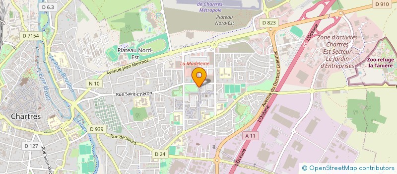 localisation de l'entreprise MONSIEUR BABACAR NIANG DIAGNE à CHARTRES