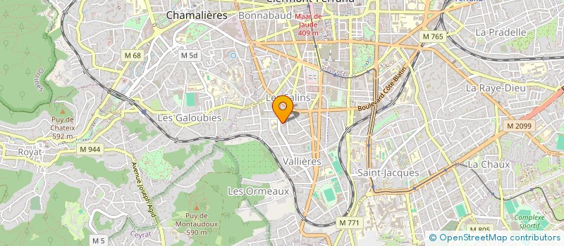 localisation de l'entreprise MONSIEUR BABACAR SARR à CLERMONT-FERRAND