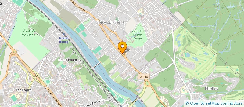 localisation de l'entreprise MONSIEUR BABACAR SCHWEITZER à SOISY-SUR-SEINE