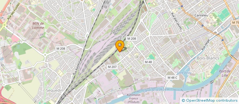 localisation de l'entreprise MONSIEUR BABACAR THIAM à LILLE