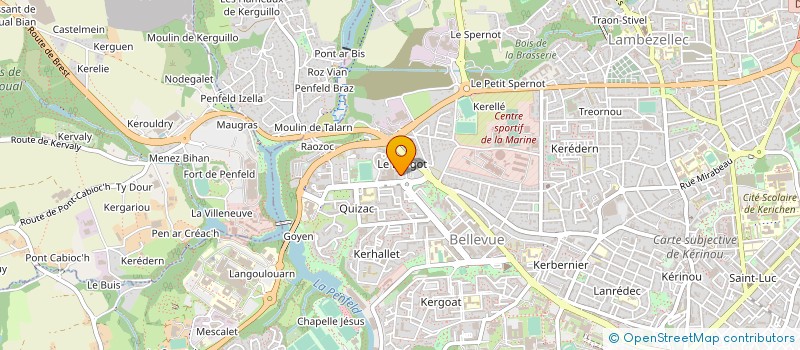 localisation de l'entreprise MONSIEUR BABACAR TRAORE à BREST