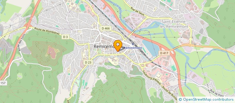 localisation de l'entreprise MONSIEUR BABACARRE N'DIAYE  REMIREMONT