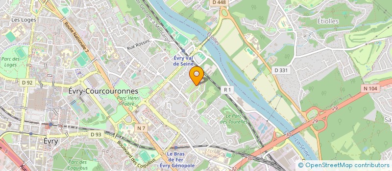 localisation de l'entreprise MONSIEUR BABAIN SOUMBOUD à EVRY-COURCOURONNES