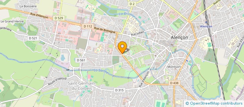 localisation de l'entreprise MONSIEUR BABAK KIANIFARD à ALENCON
