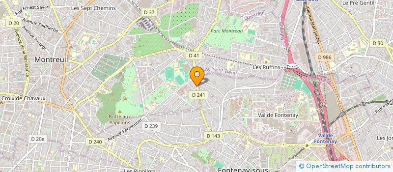 localisation de l'entreprise MONSIEUR BABAN DEY à MONTREUIL