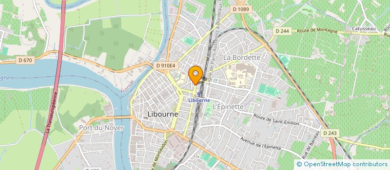 localisation de l'entreprise MONSIEUR BABAR DARGAI  LIBOURNE