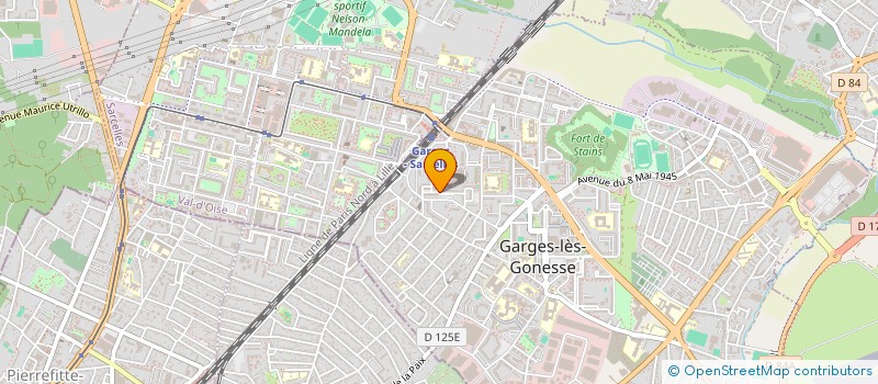 localisation de l'entreprise MONSIEUR BABAR GHULAM  GARGES-LES-GONESSE