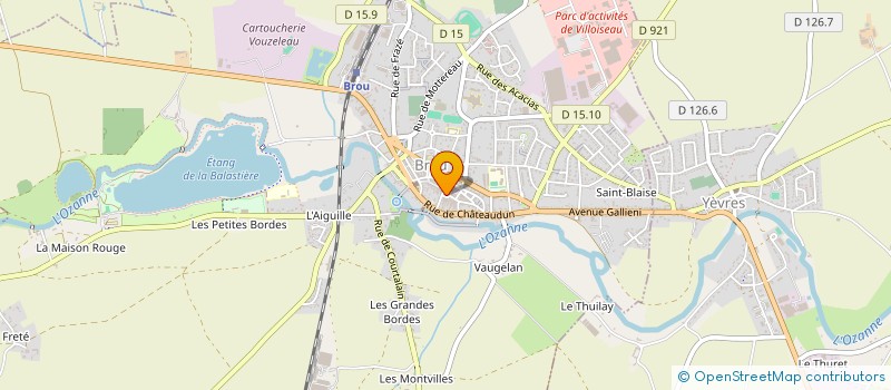 localisation de l'entreprise MONSIEUR BABAR KHAWAJA à BROU