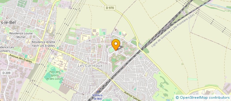 localisation de l'entreprise MONSIEUR BABAR ZAMAN à GONESSE