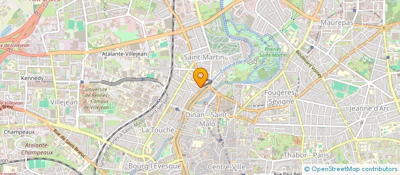 localisation de l'entreprise MONSIEUR BABAROU BOCOUM  RENNES