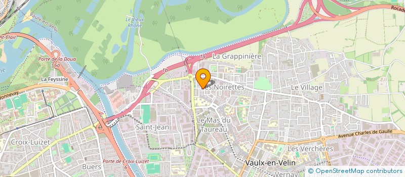 localisation de l'entreprise MONSIEUR BABARZAI HASSAN  VAULX-EN-VELIN