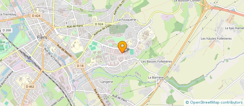 localisation de l'entreprise MONSIEUR BABERZAI HOTAK à FLERS