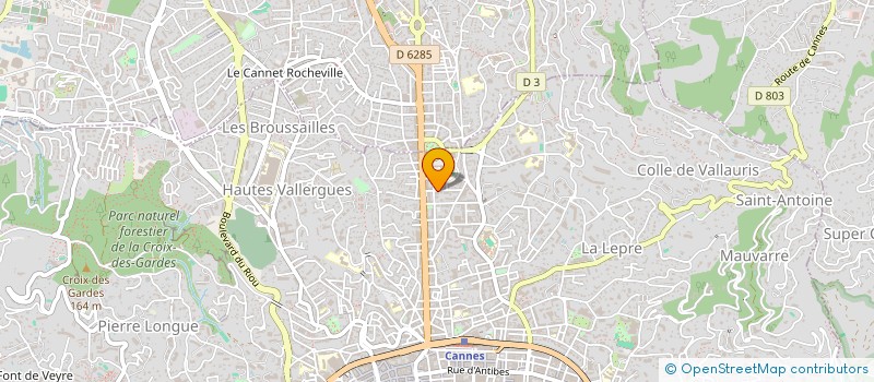 localisation de l'entreprise MONSIEUR BABKEN MANUKYAN  CANNES