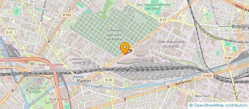 localisation de l'entreprise MONSIEUR BABLU BHUIYAN  ROSNY-SOUS-BOIS