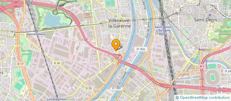 localisation de l'entreprise MONSIEUR BABLU DAS à VILLENEUVE-LA-GARENNE