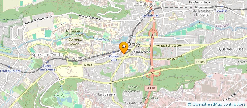 localisation de l'entreprise MONSIEUR BABOU CAMARA  SUCY-EN-BRIE