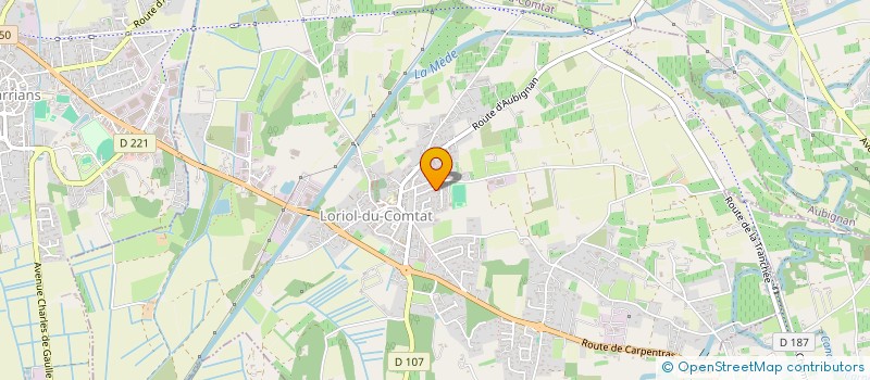 localisation de l'entreprise MONSIEUR BABOU SENGHOR  LORIOL-DU-COMTAT