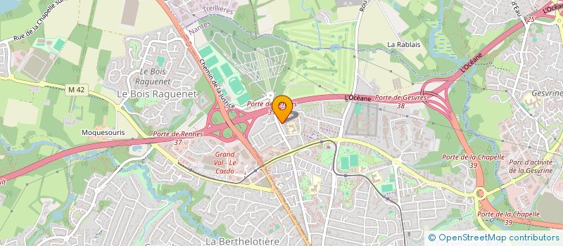 localisation de l'entreprise MONSIEUR BABOURAMA CISSE à NANTES