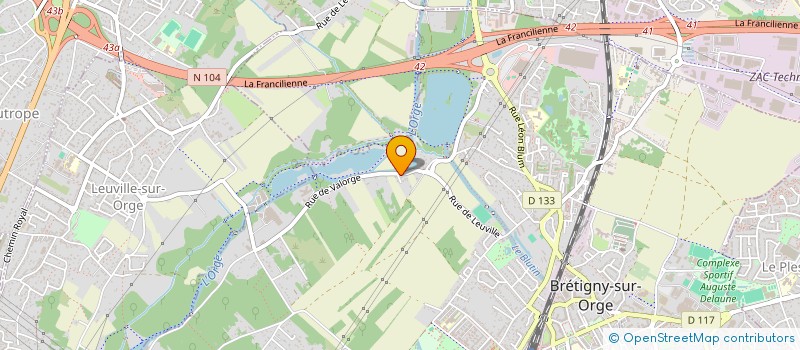 localisation de l'entreprise MONSIEUR BABRY APELY à BRETIGNY-SUR-ORGE