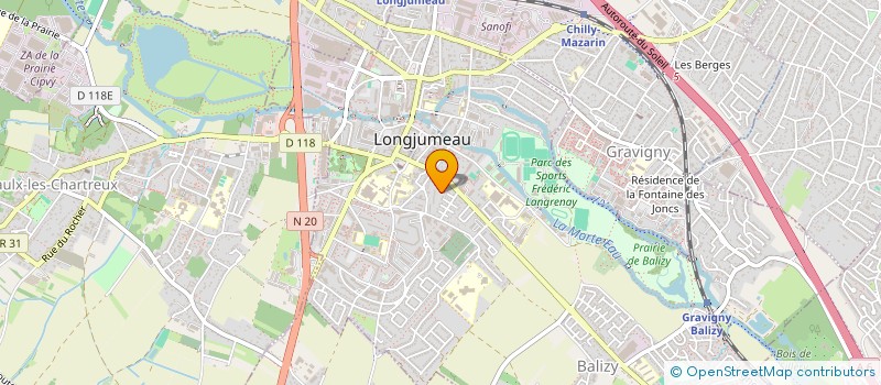 localisation de l'entreprise MONSIEUR BABUCAR MARNA à LONGJUMEAU