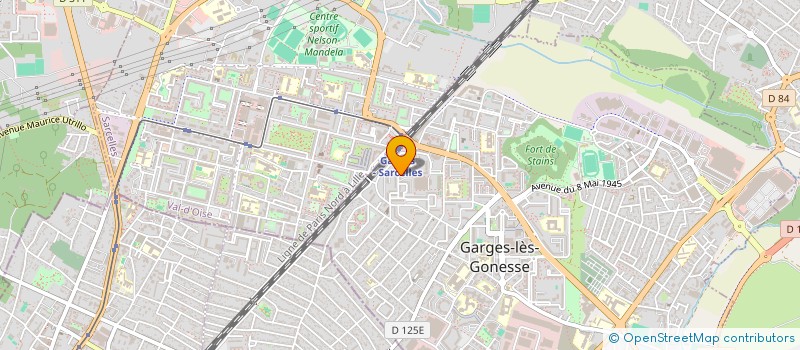 localisation de l'entreprise MONSIEUR BABUL KHAN  GARGES-LES-GONESSE