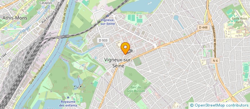localisation de l'entreprise MONSIEUR BABY KONE à VIGNEUX-SUR-SEINE
