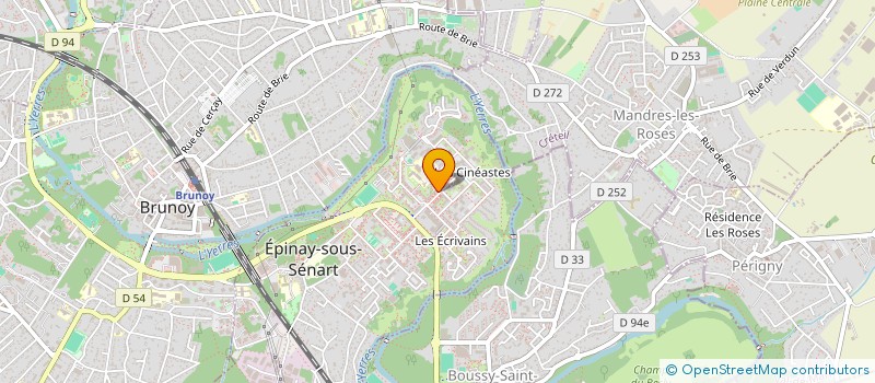 localisation de l'entreprise MONSIEUR BACARY CORREIA  EPINAY-SOUS-SENART