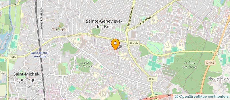 localisation de l'entreprise MONSIEUR BACARY DOUCARA à SAINTE-GENEVIEVE-DES-BOIS
