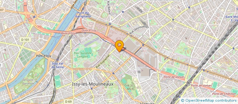 localisation de l'entreprise MONSIEUR BACEM JARRAYA à ISSY-LES-MOULINEAUX