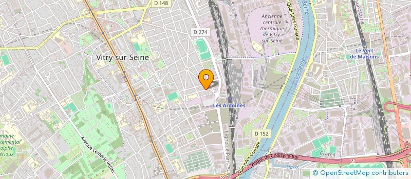 localisation de l'entreprise MONSIEUR BACEM MTAOUA à VITRY-SUR-SEINE