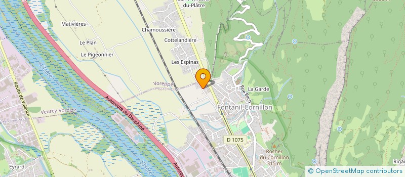 localisation de l'entreprise MONSIEUR BACEM SIOUD  FONTANIL-CORNILLON