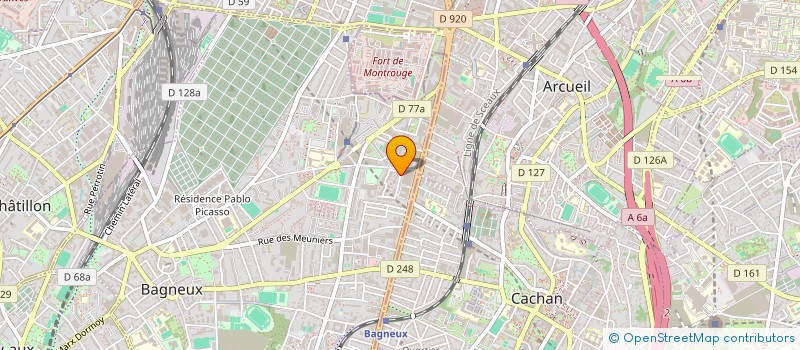 localisation de l'entreprise MONSIEUR BACHAR HAJAJ à BAGNEUX