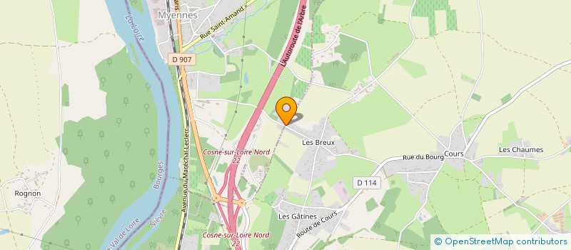 localisation de l'entreprise MONSIEUR BACHAR KASSAM à COSNE-COURS-SUR-LOIRE