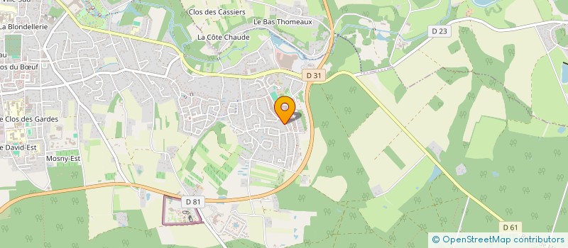 localisation de l'entreprise MONSIEUR BACHIR ABBAOUI  AMBOISE