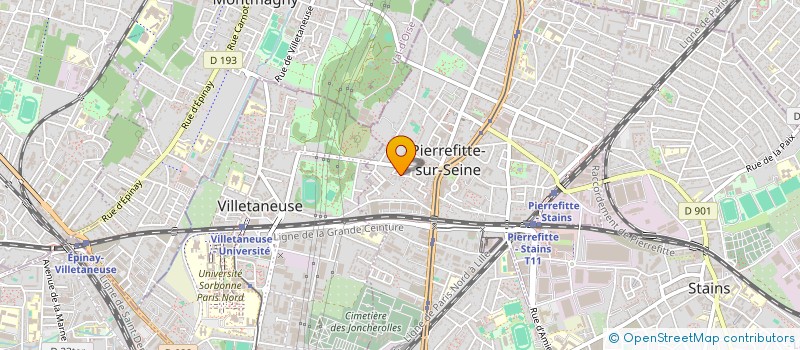 localisation de l'entreprise MONSIEUR BACHIR ADJIL à PIERREFITTE-SUR-SEINE