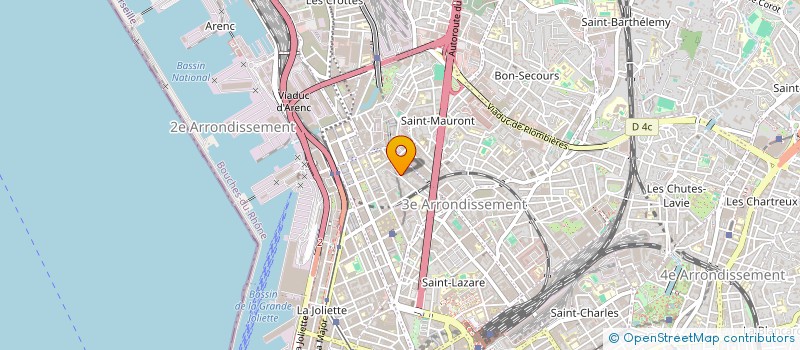 localisation de l'entreprise MONSIEUR BACHIR ALKEMA à MARSEILLE