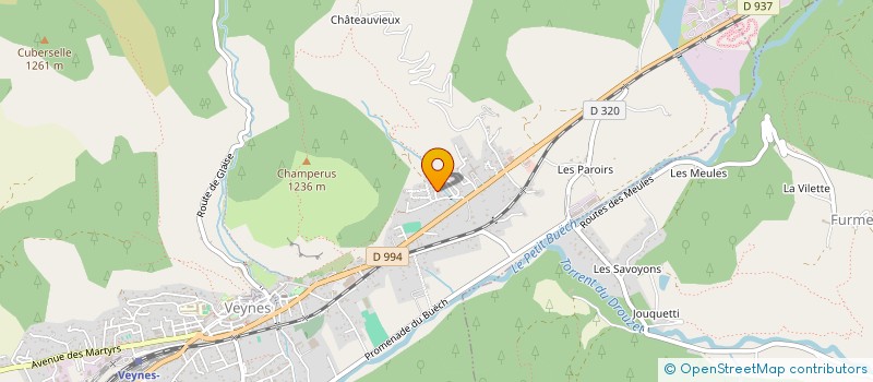 localisation de l'entreprise MONSIEUR BACHIR BADJI à VEYNES