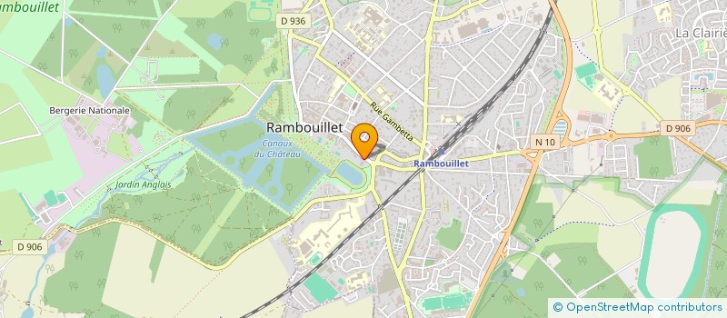 localisation de l'entreprise MONSIEUR BACHIR BELBACHIR  RAMBOUILLET