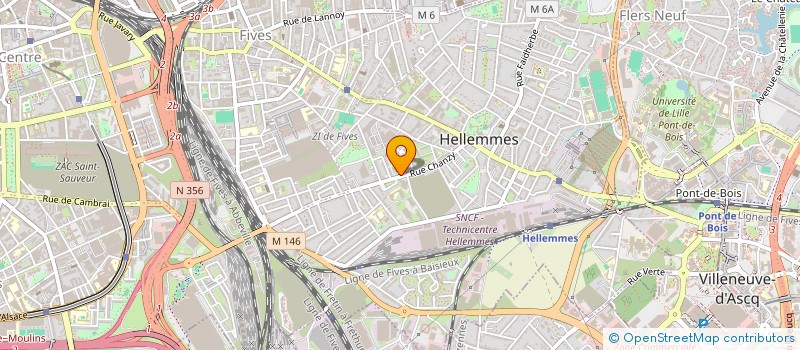 localisation de l'entreprise MONSIEUR BACHIR BELLILI à LILLE