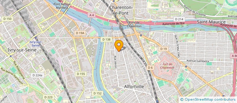 localisation de l'entreprise MONSIEUR BACHIR BENKEDDER  ALFORTVILLE