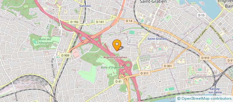 localisation de l'entreprise MONSIEUR BACHIR BETTA  ARGENTEUIL