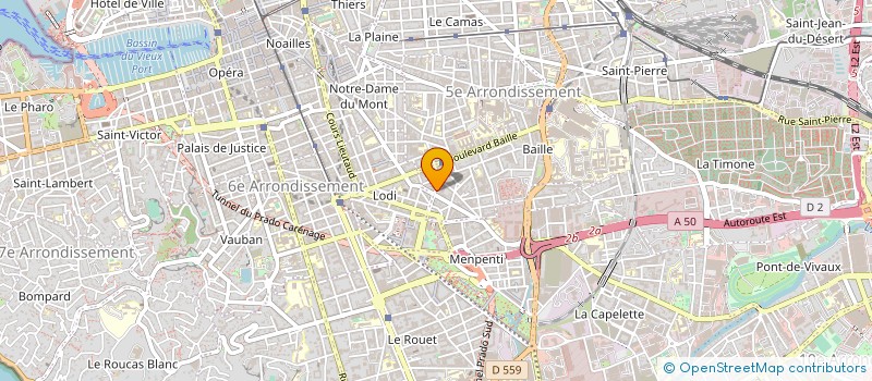 localisation de l'entreprise MONSIEUR BACHIR BLILITA à MARSEILLE