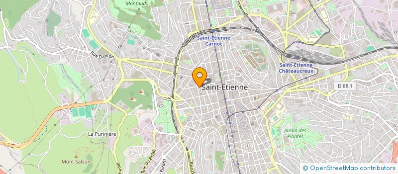 localisation de l'entreprise MONSIEUR BACHIR BOUMEDDANE  SAINT-ETIENNE