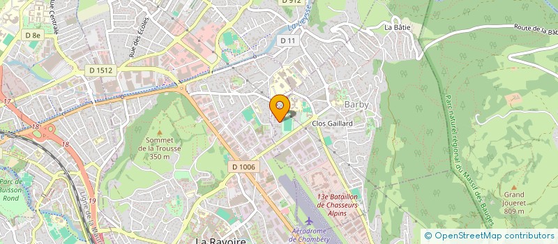 localisation de l'entreprise MONSIEUR BACHIR BOUZIANE à CHAMBERY