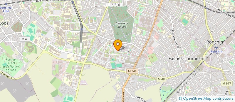 localisation de l'entreprise MONSIEUR BACHIR BOUZIANI à LILLE